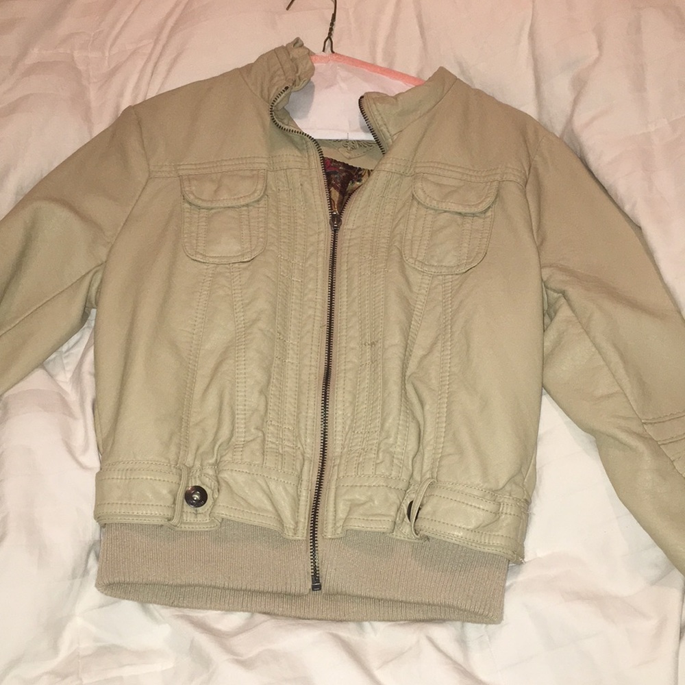 JOU JOU Youth Leather Jacket